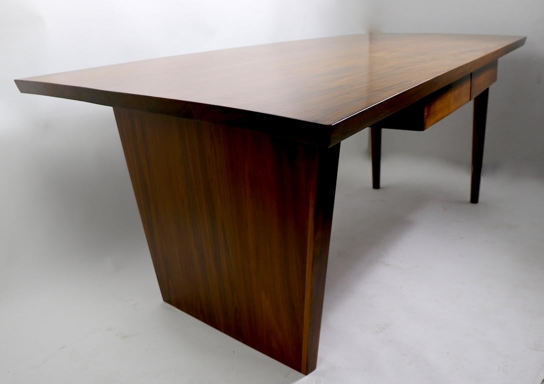 Large Mid Century Asymmetrical Desk 6