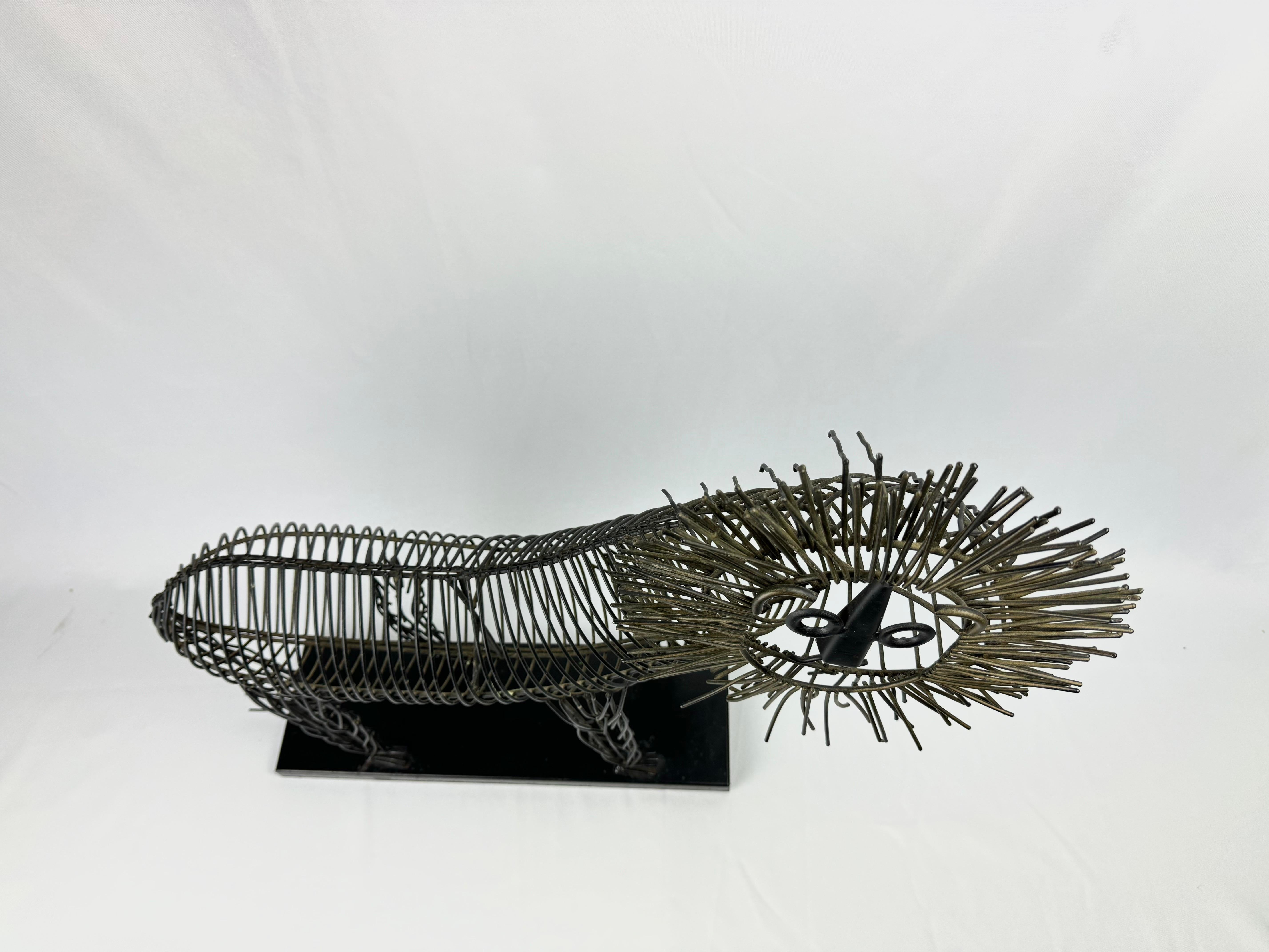 Large Mid Century Brutalist Lion Sculpture For Sale 4