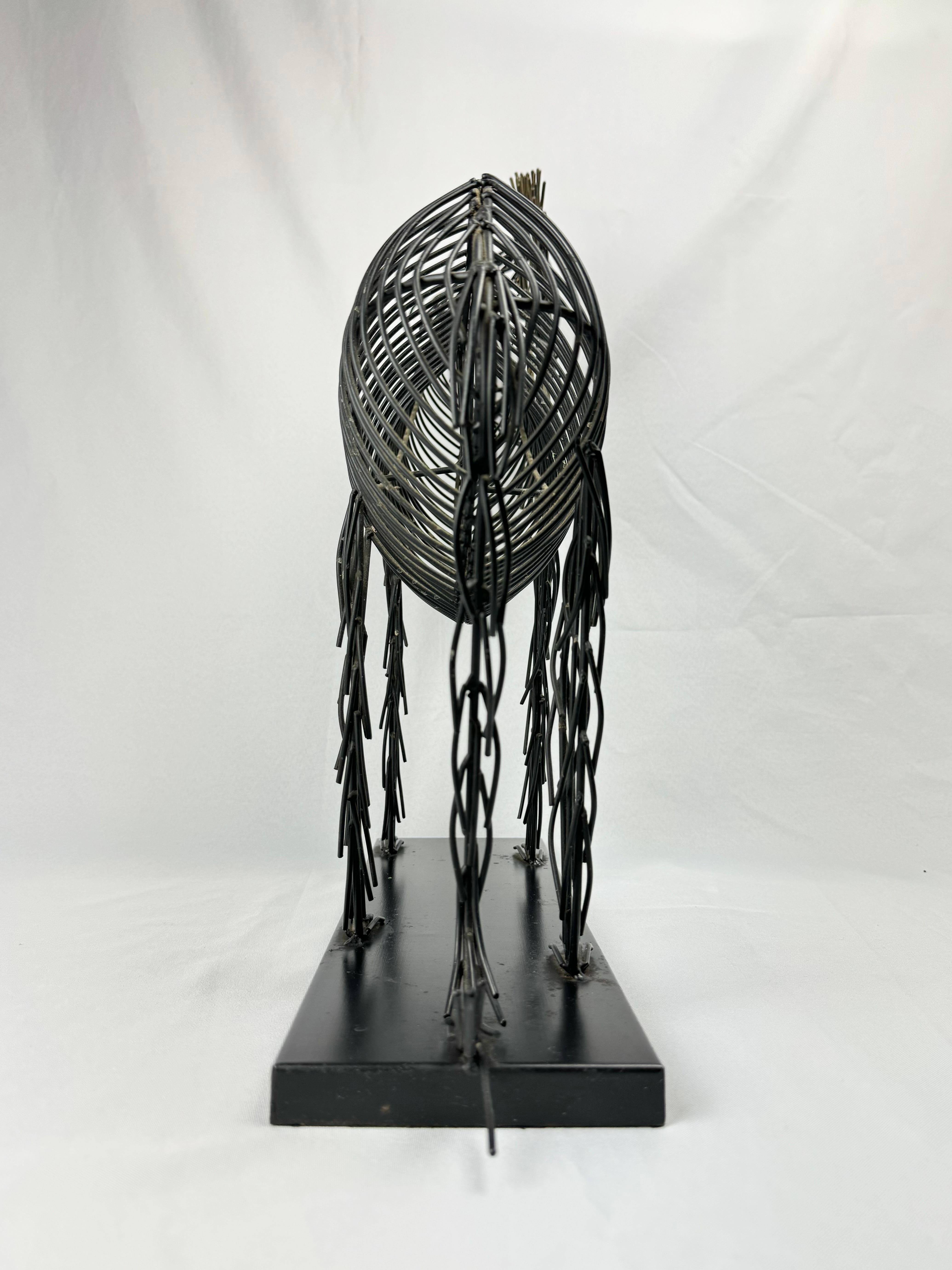 Large Mid Century Brutalist Lion Sculpture For Sale 9