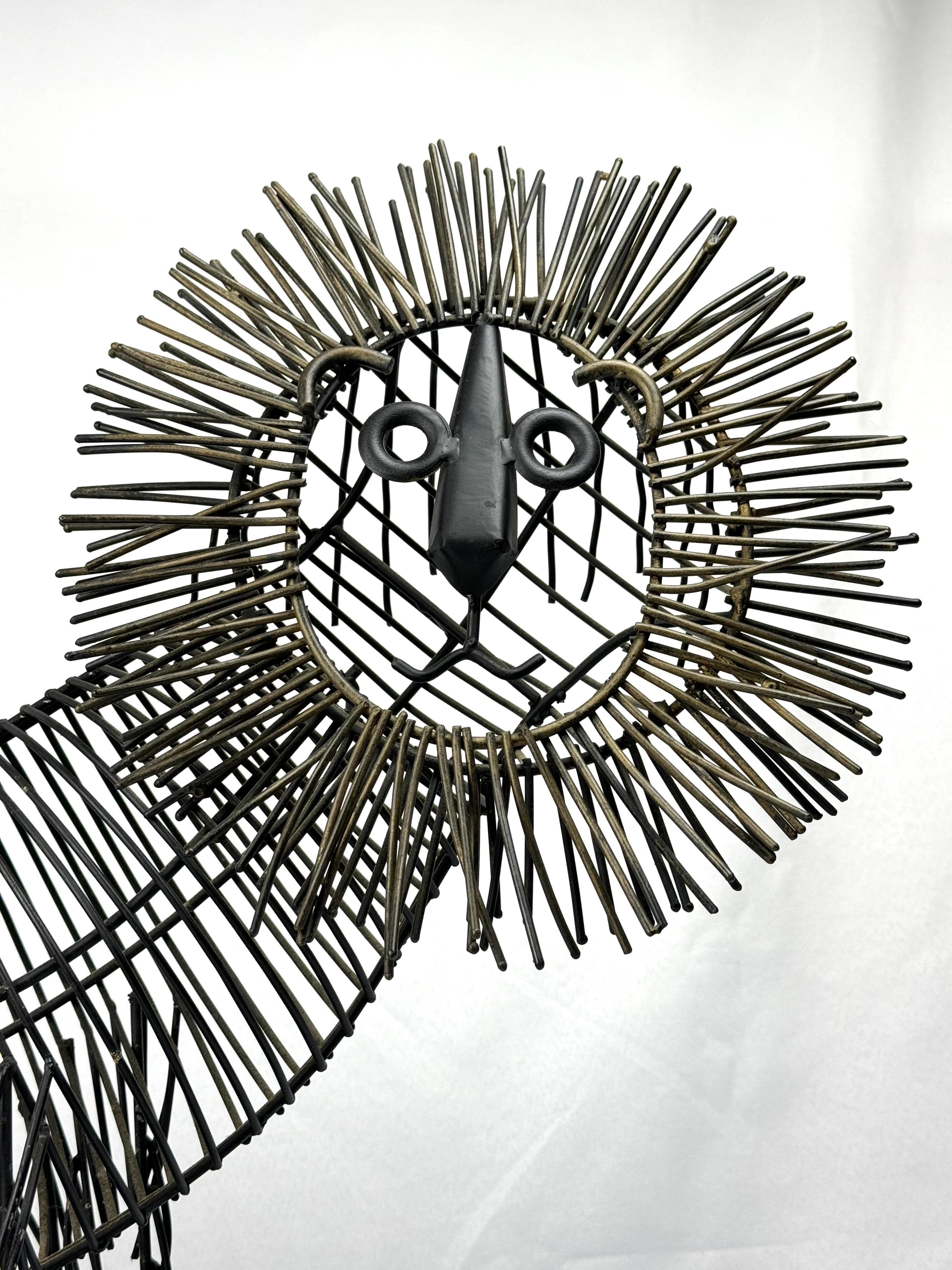 20th Century Large Mid Century Brutalist Lion Sculpture For Sale