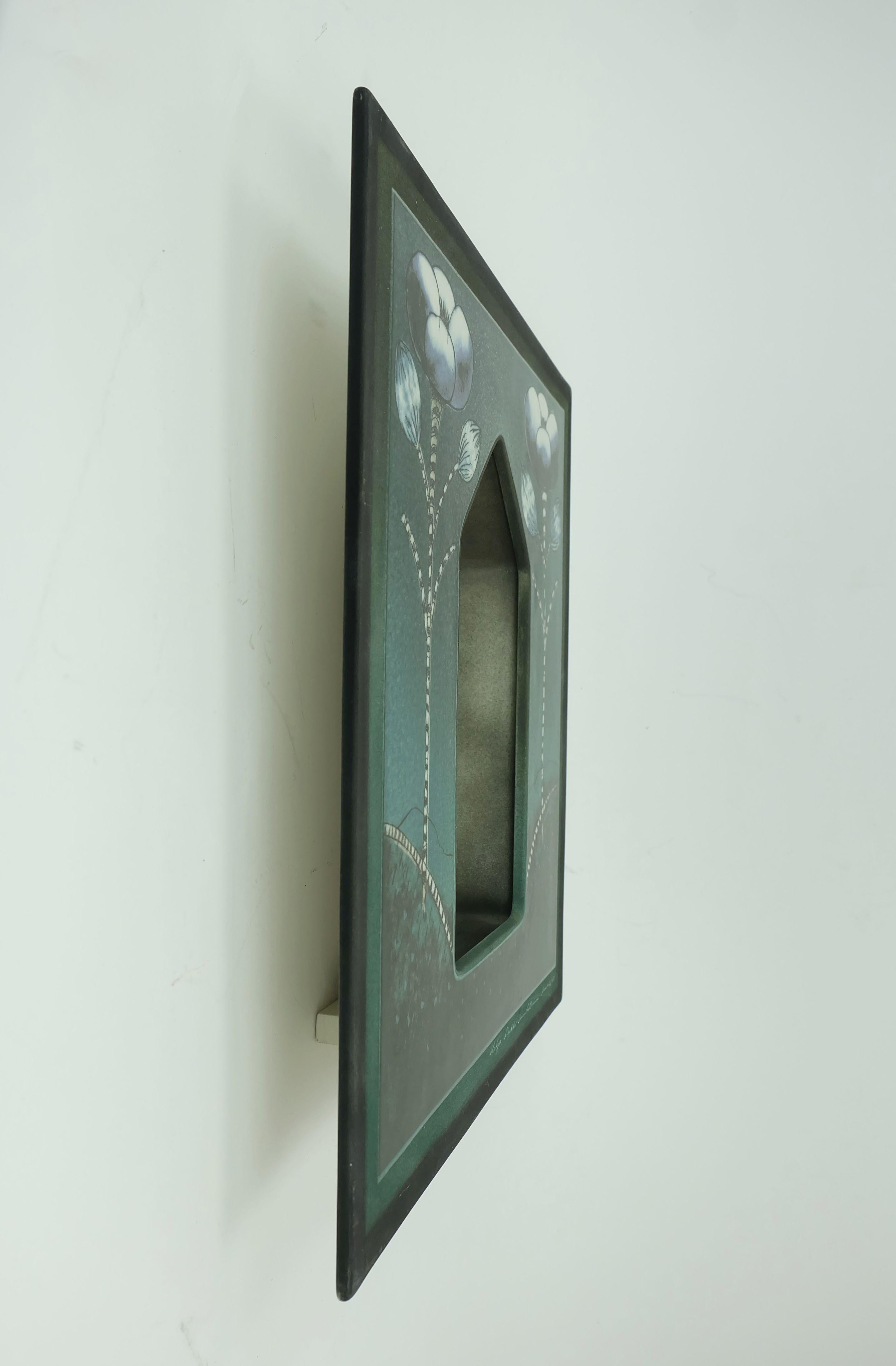 arabia Aplique de pared heljä liukko-sundström noche de verano finlandia 1981 en venta 4