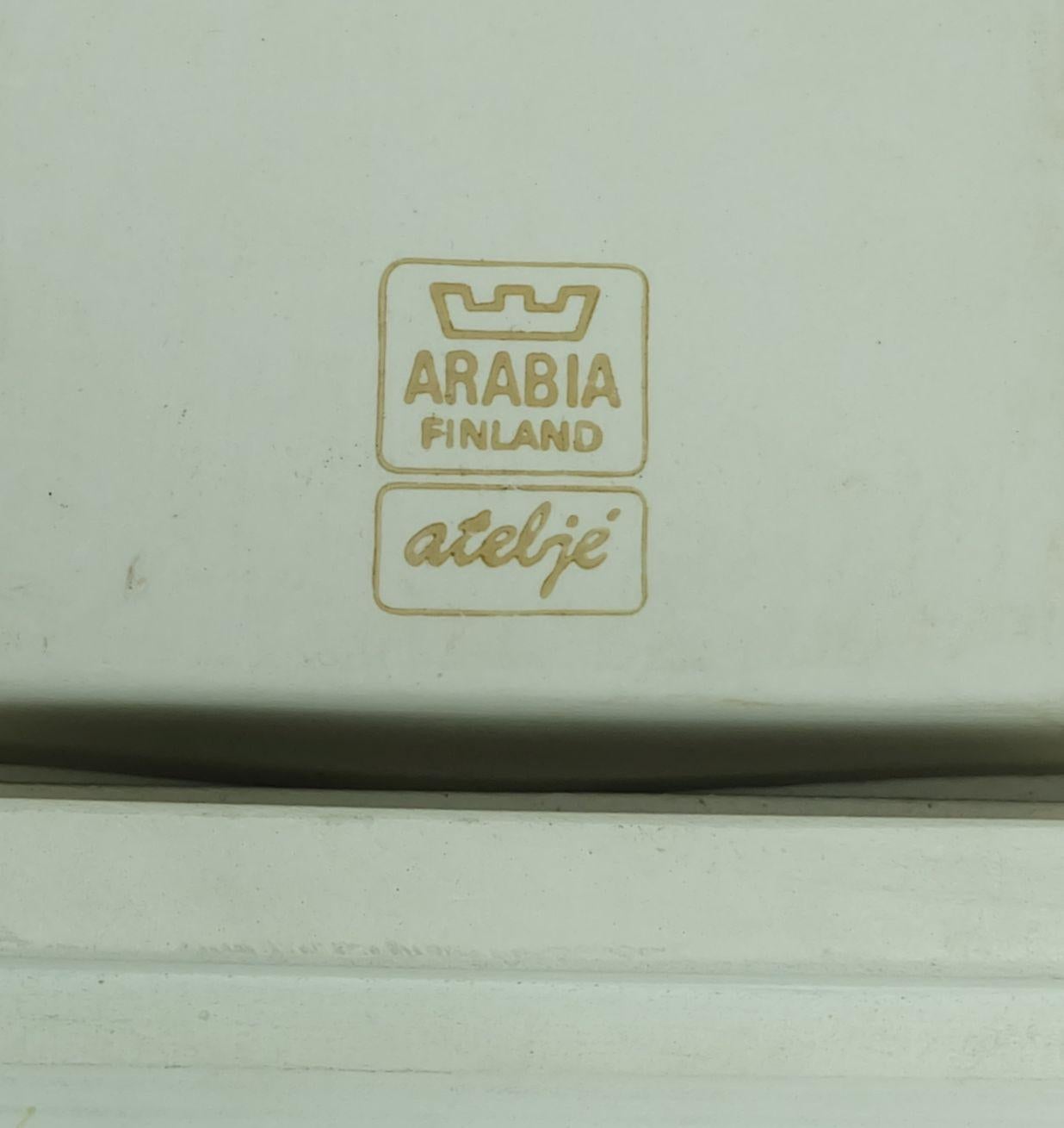 arabia Aplique de pared heljä liukko-sundström noche de verano finlandia 1981 en venta 2