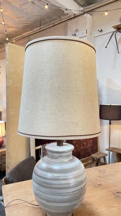 Large Mid-Century Ceramic Table Lamp