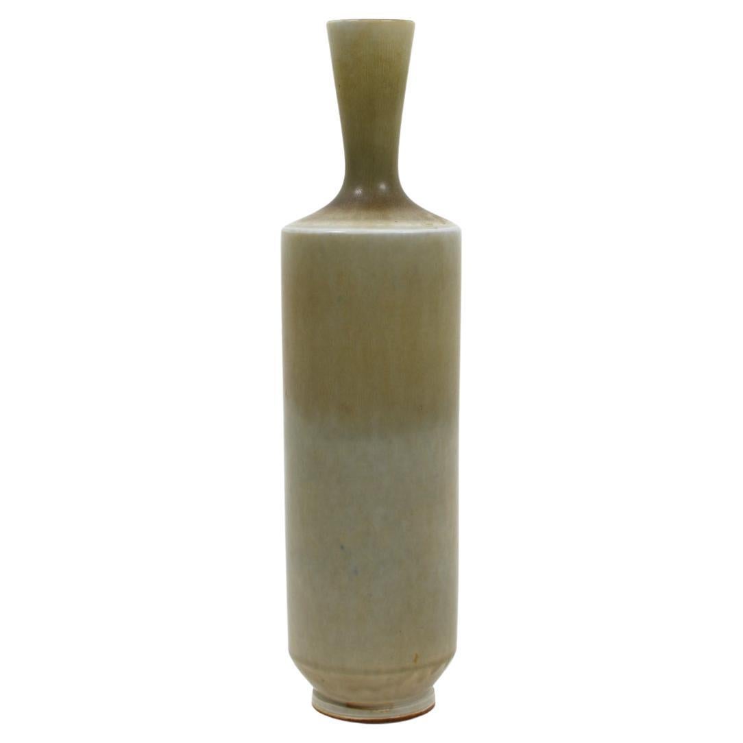Large Mid-Century Ceramic Vase by Berndt Friberg for Gustavsberg For Sale