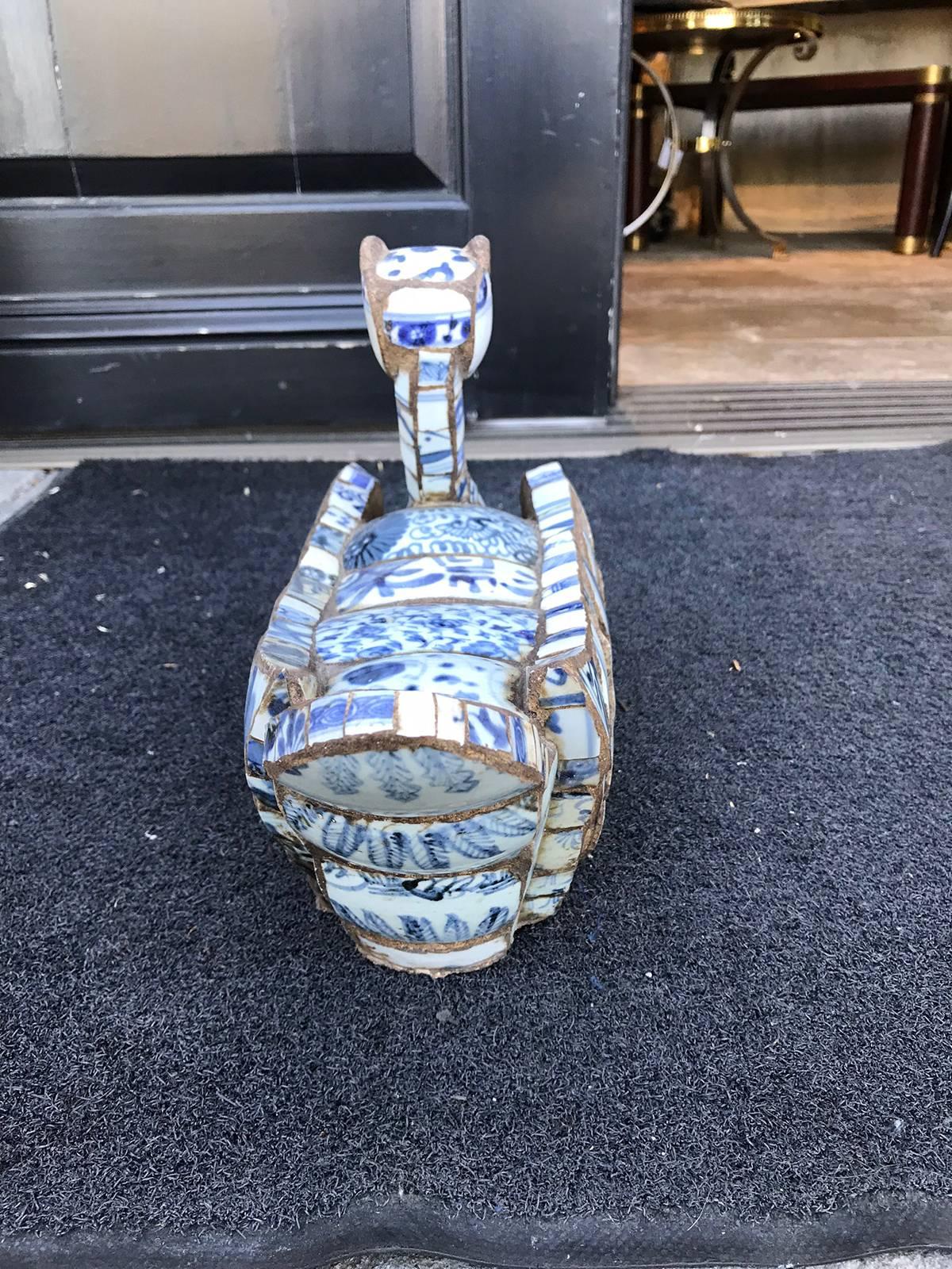 Large Mid-20th Century Chinese Chardware Duck 2