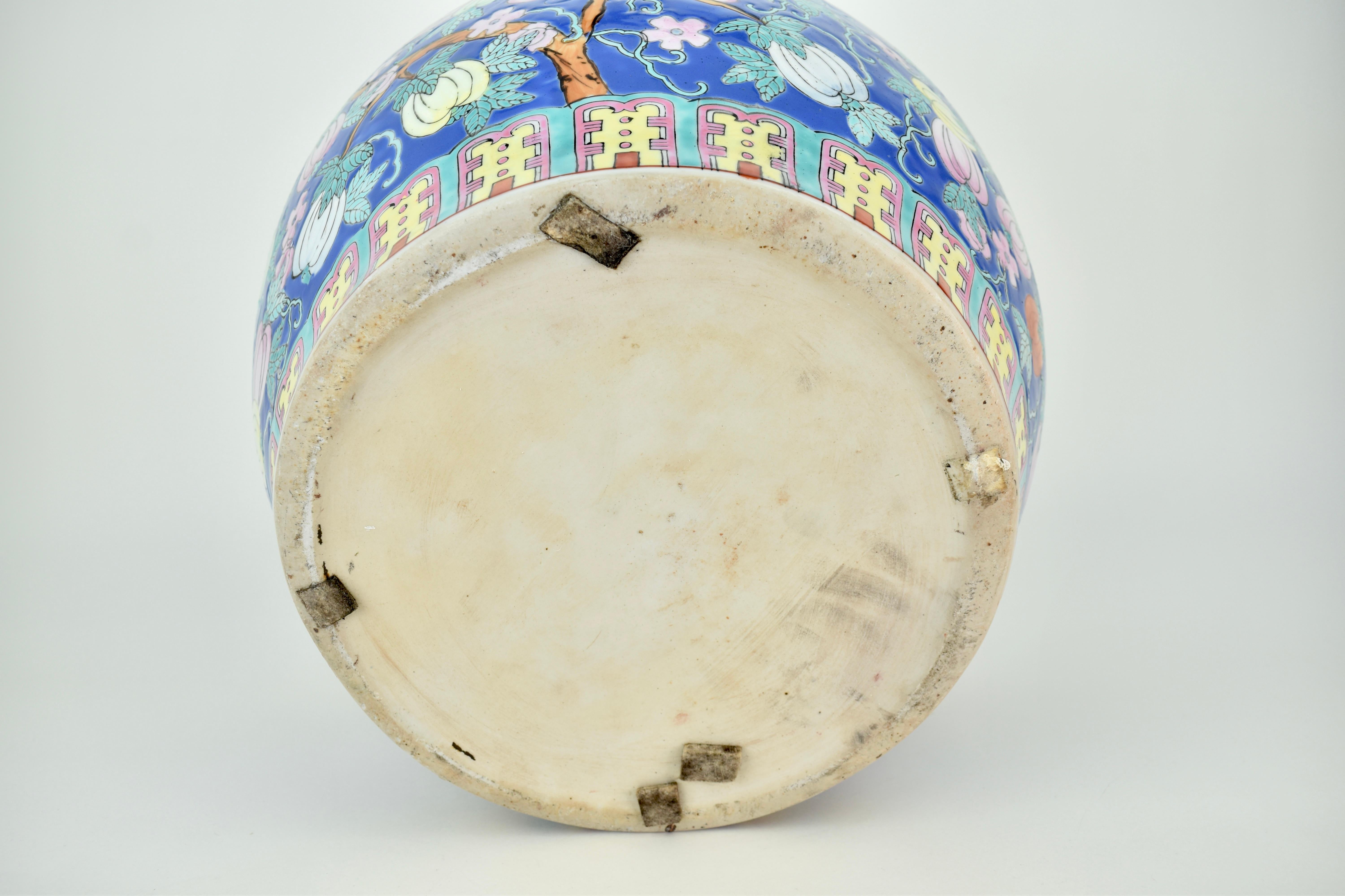 Large Mid Century Chinoiserie Planter For Sale 3
