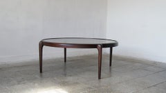 Large Mid-Century Coffee Table in Mahogany