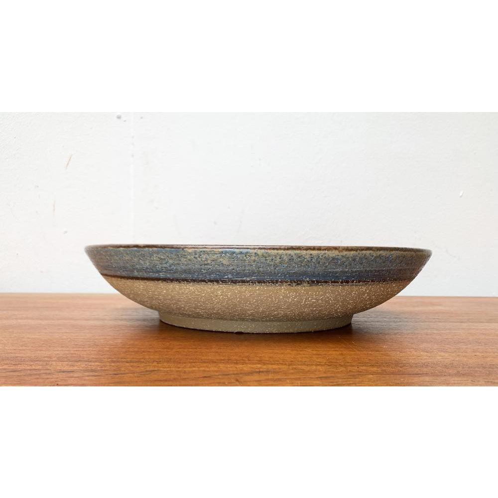 Large Mid-Century Danish Ceramic Bowl or Wall Plate from Søholm, 1960s In Excellent Condition For Sale In Hamburg, DE