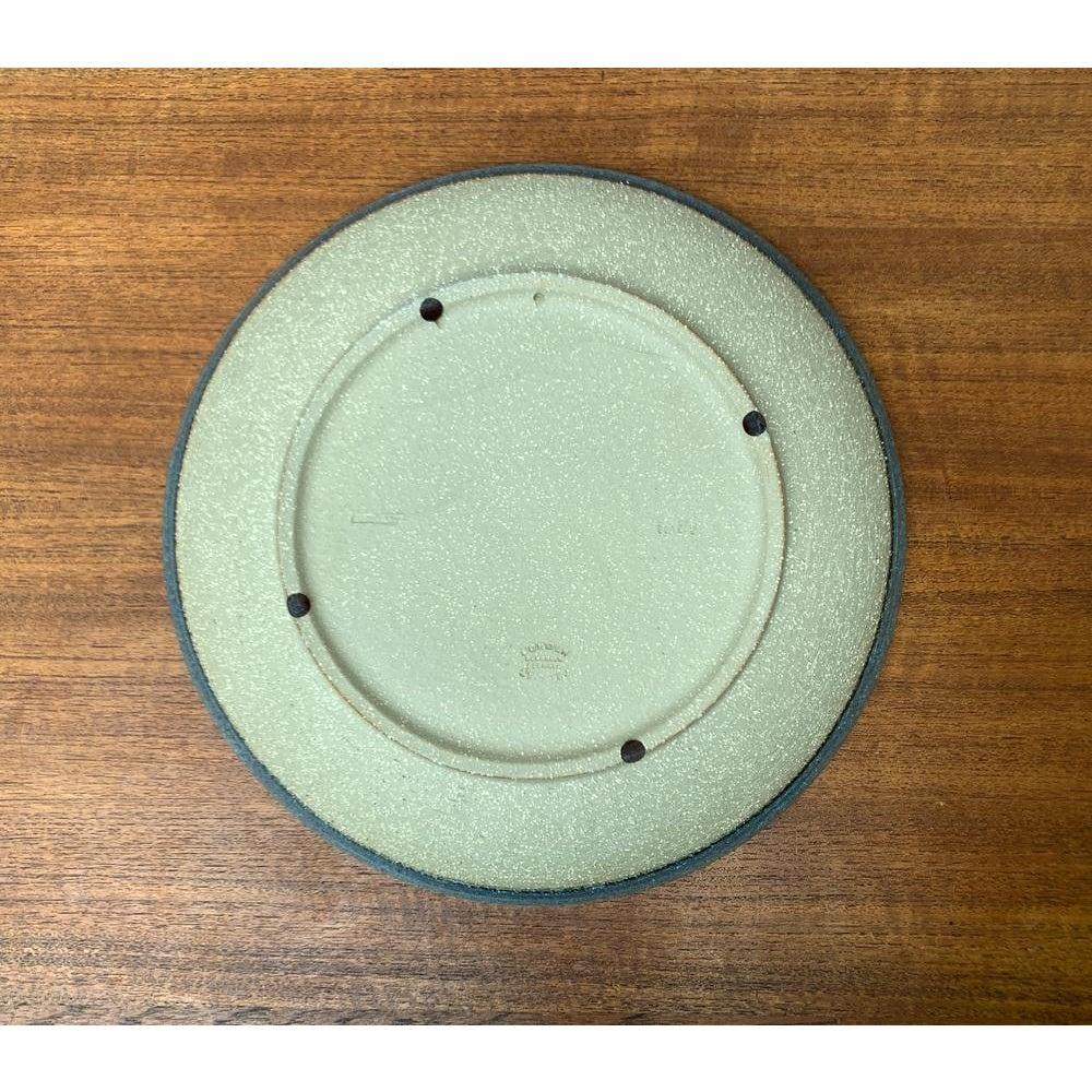 Large Mid-Century Danish Ceramic Bowl or Wall Plate from Søholm, 1960s For Sale 4