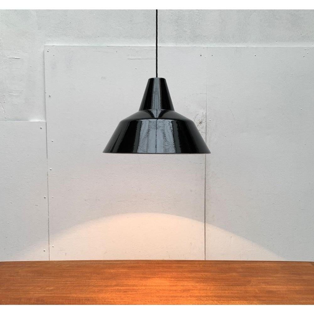 Large Mid-Century Danish Emaille Amatur Pendant Lamp for Louis Poulsen, 1960s For Sale 5
