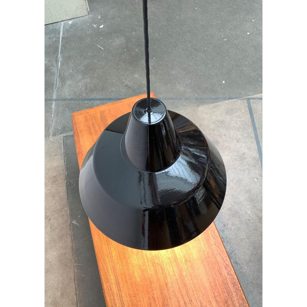 Large Mid-Century Danish Emaille Amatur Pendant Lamp for Louis Poulsen, 1960s For Sale 6