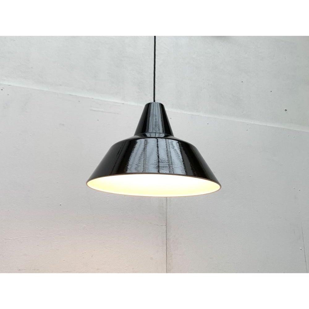 Large Mid-Century Danish Emaille Amatur Pendant Lamp for Louis Poulsen, 1960s For Sale 1