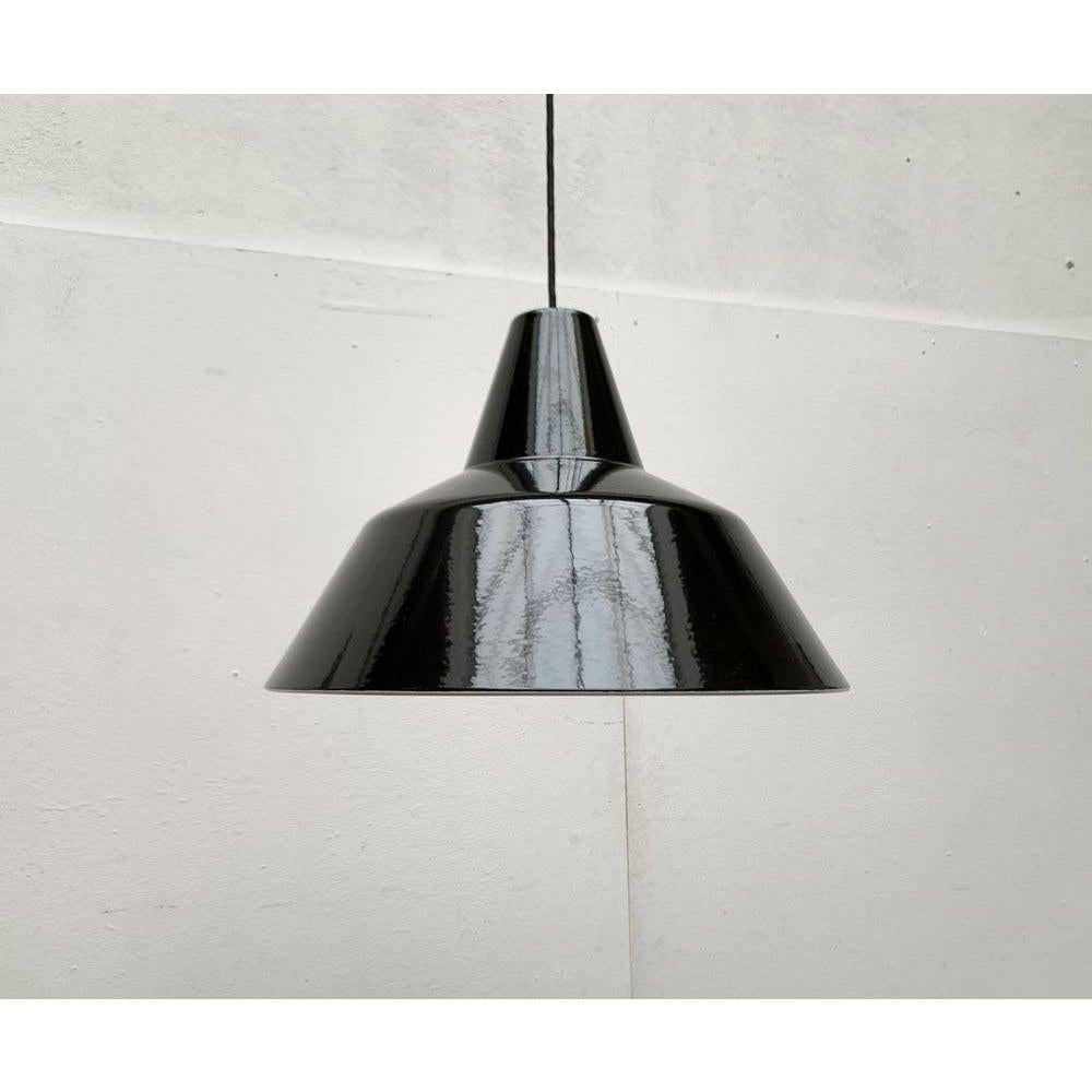 Large Mid-Century Danish Emaille Amatur Pendant Lamp for Louis Poulsen, 1960s For Sale 2