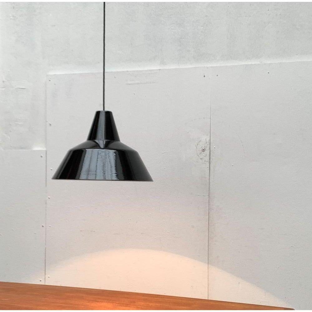 Large Mid-Century Danish Emaille Amatur Pendant Lamp for Louis Poulsen, 1960s For Sale 3