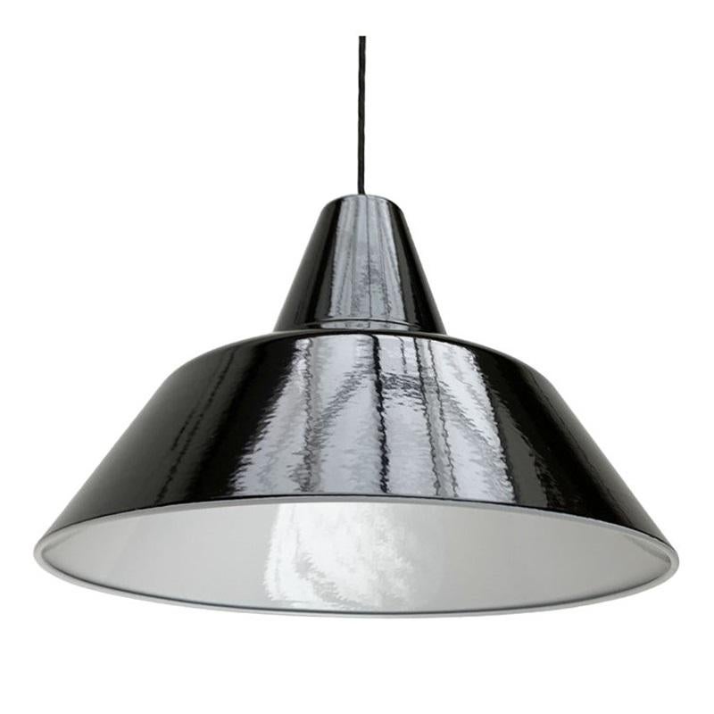 Large Mid-Century Danish Emaille Amatur Pendant Lamp for Louis Poulsen, 1960s For Sale