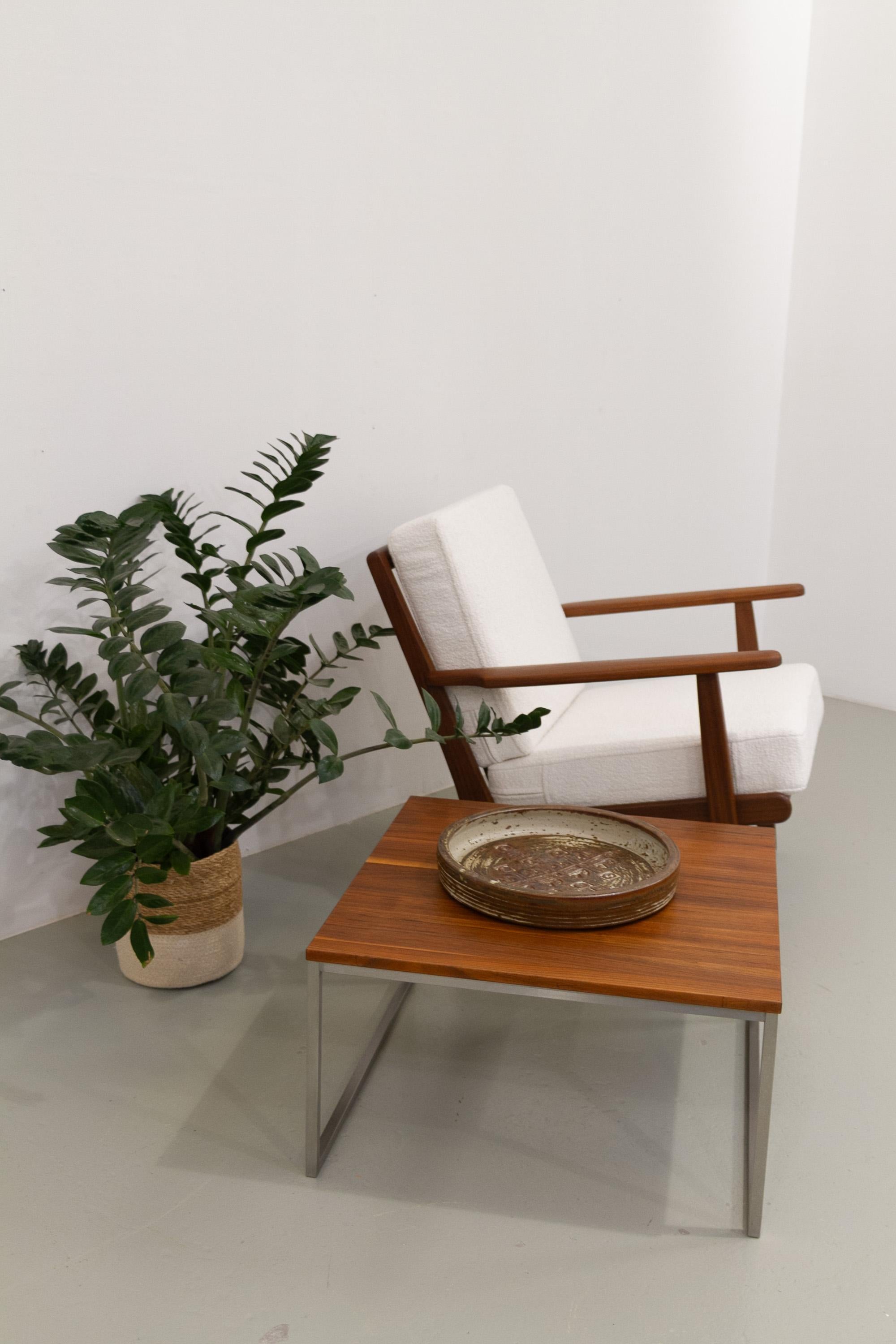 Large Mid-Century Danish Stoneware Dish by Jørgen Mogensen, 1970s. For Sale 2