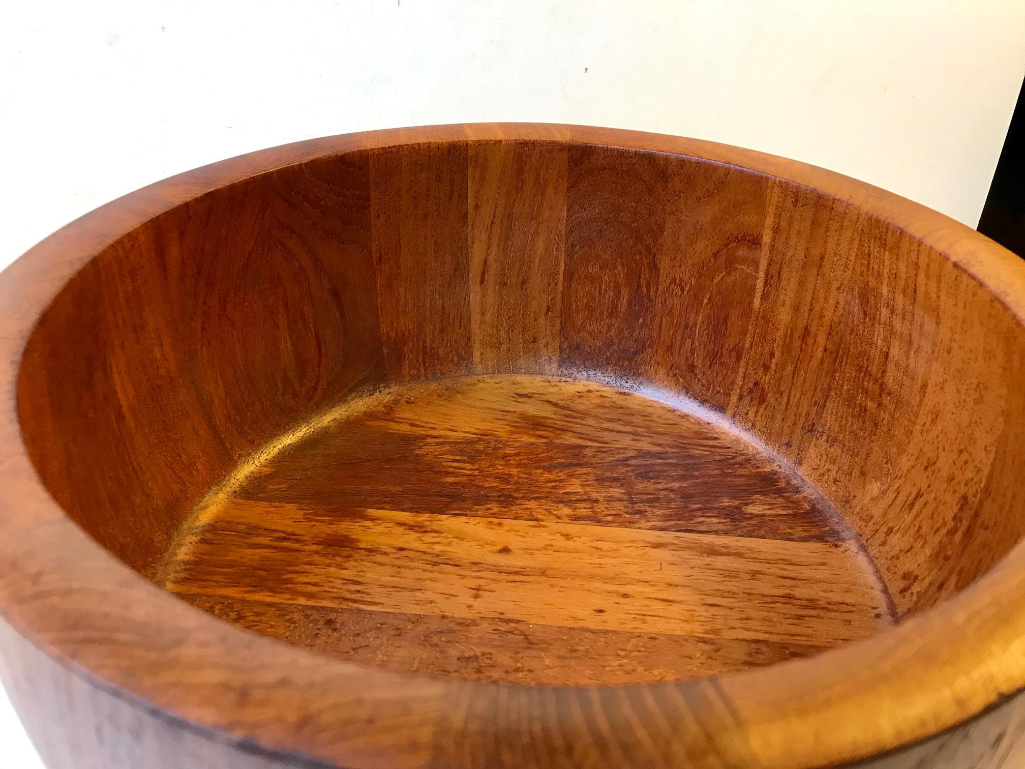 Mid-20th Century Large Midcentury Danish Teak Bowl by Richard Nissen, 1960s