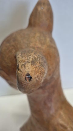 Large Mid Century Deer Pottery Sculpture, by Walter Bosse, Austria