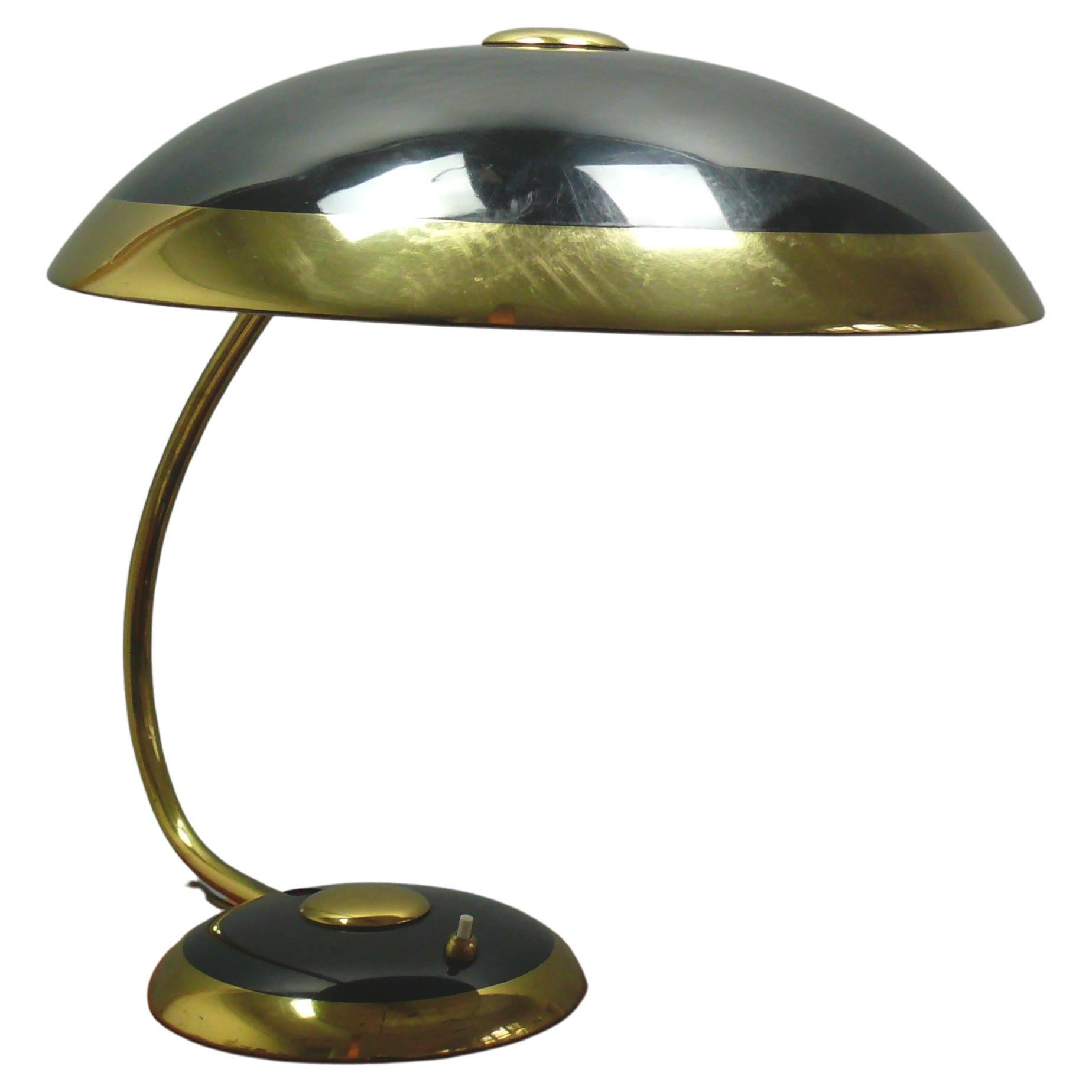 Large Mid Century Desk Lamp by Helo Leuchten Germany, 1950s
