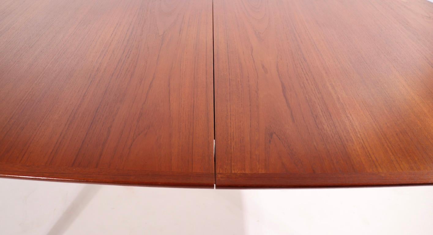 Norwegian Large Mid Century Dining Table by Westnofa