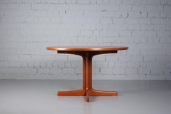 Large Mid Century Dining Table in Teak by Karl-Erik Ekselius for Joc Vetlanda