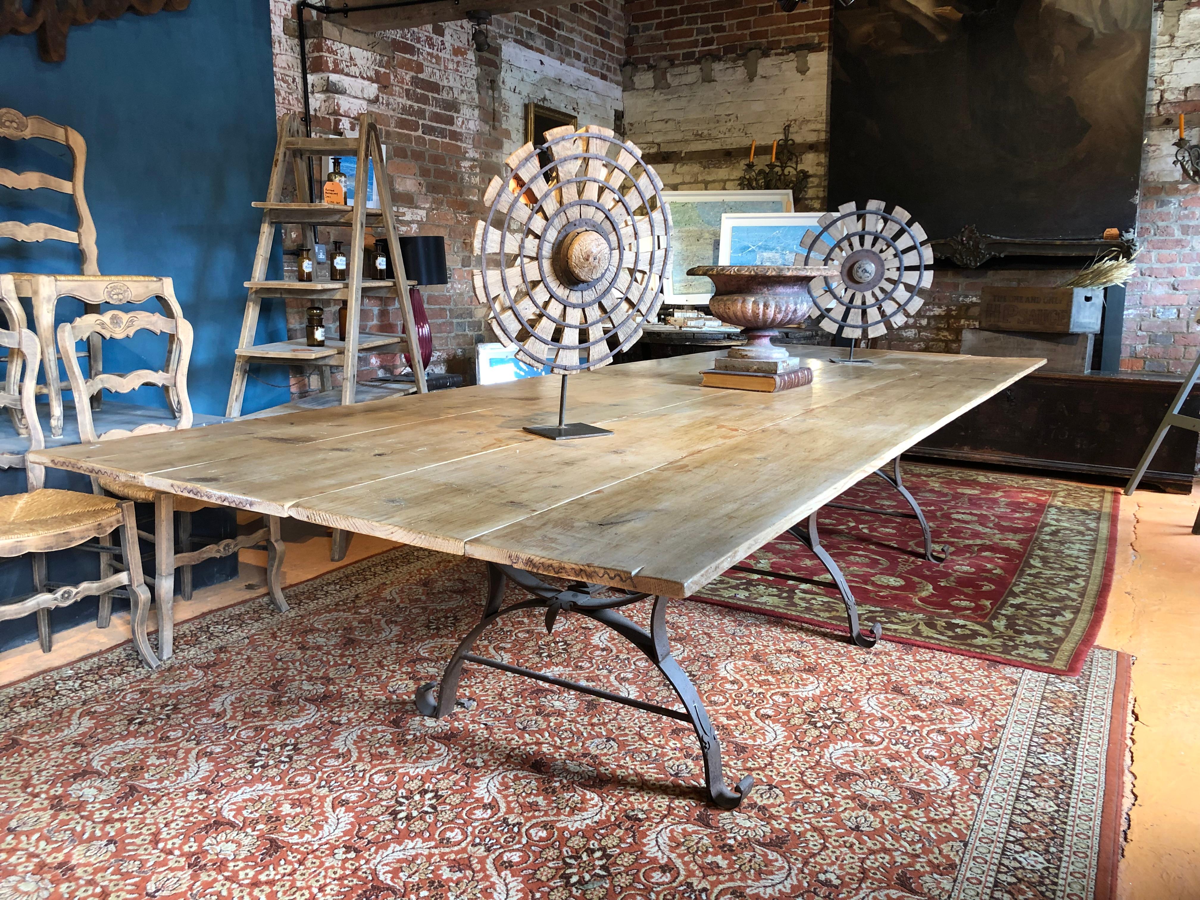 Very Large Mid-century Dining Table In Good Condition In Bournemouth, GB