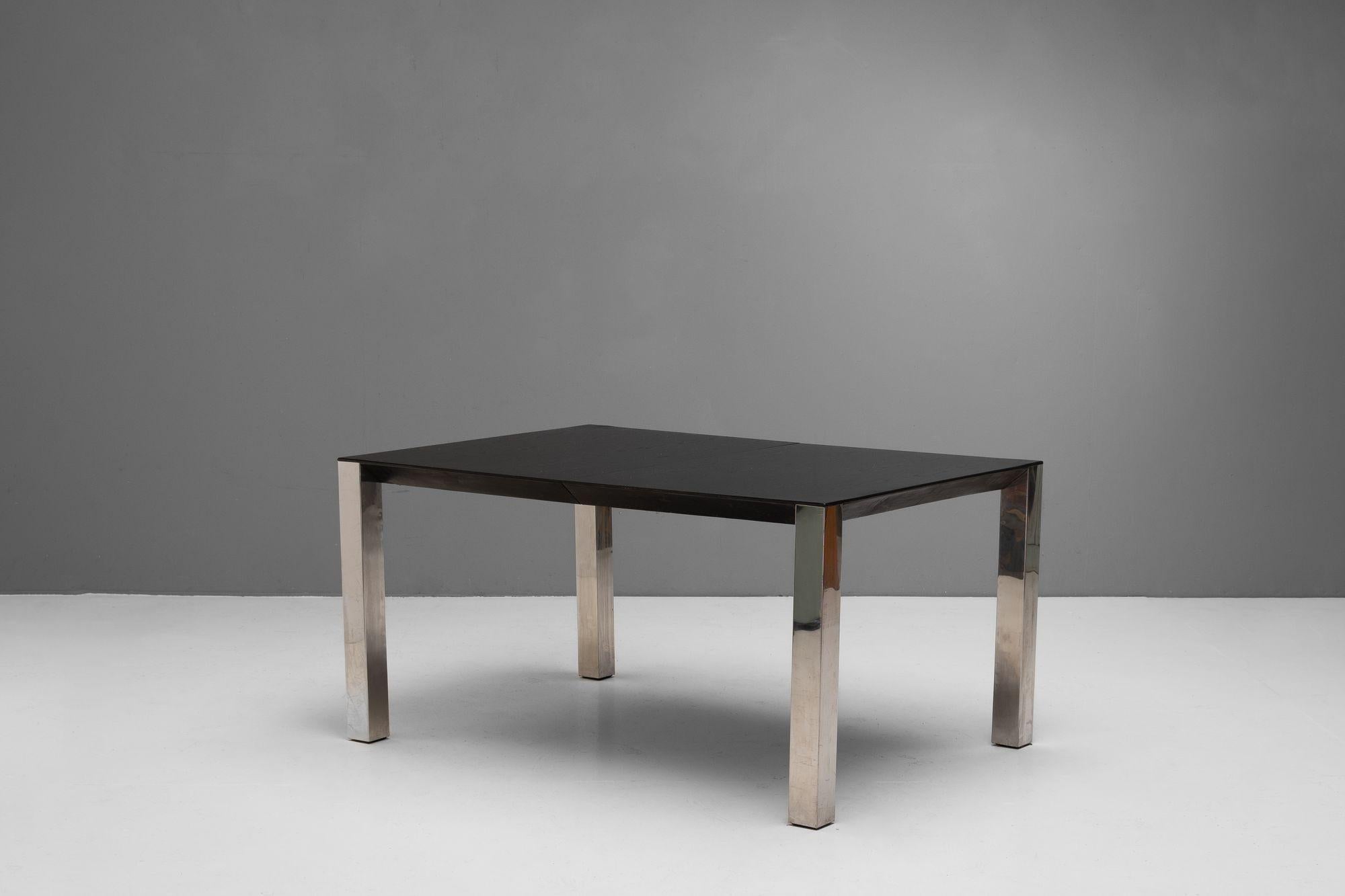 Mid-20th Century Large Mid-Century Extending Dining Table For Sale