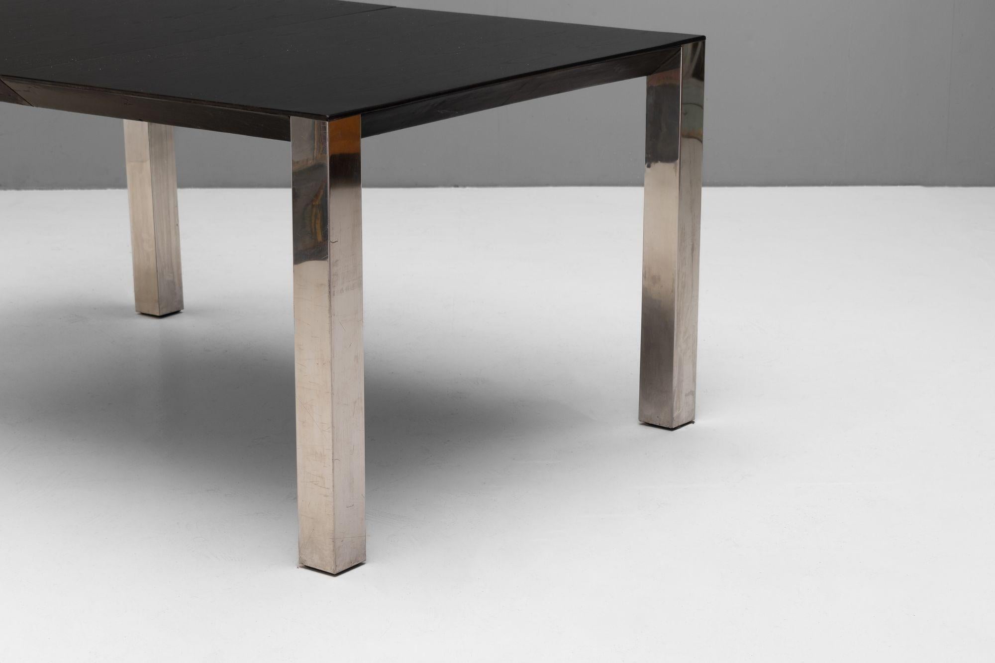 Large Mid-Century Extending Dining Table For Sale 2