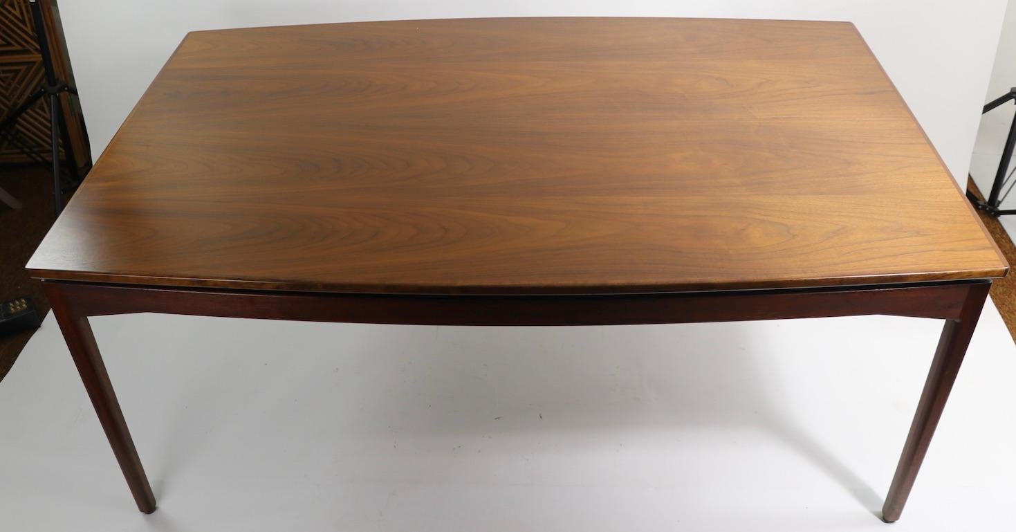 Mid-Century Modern Large Mid Century Extension Dining Table by Jens Risom