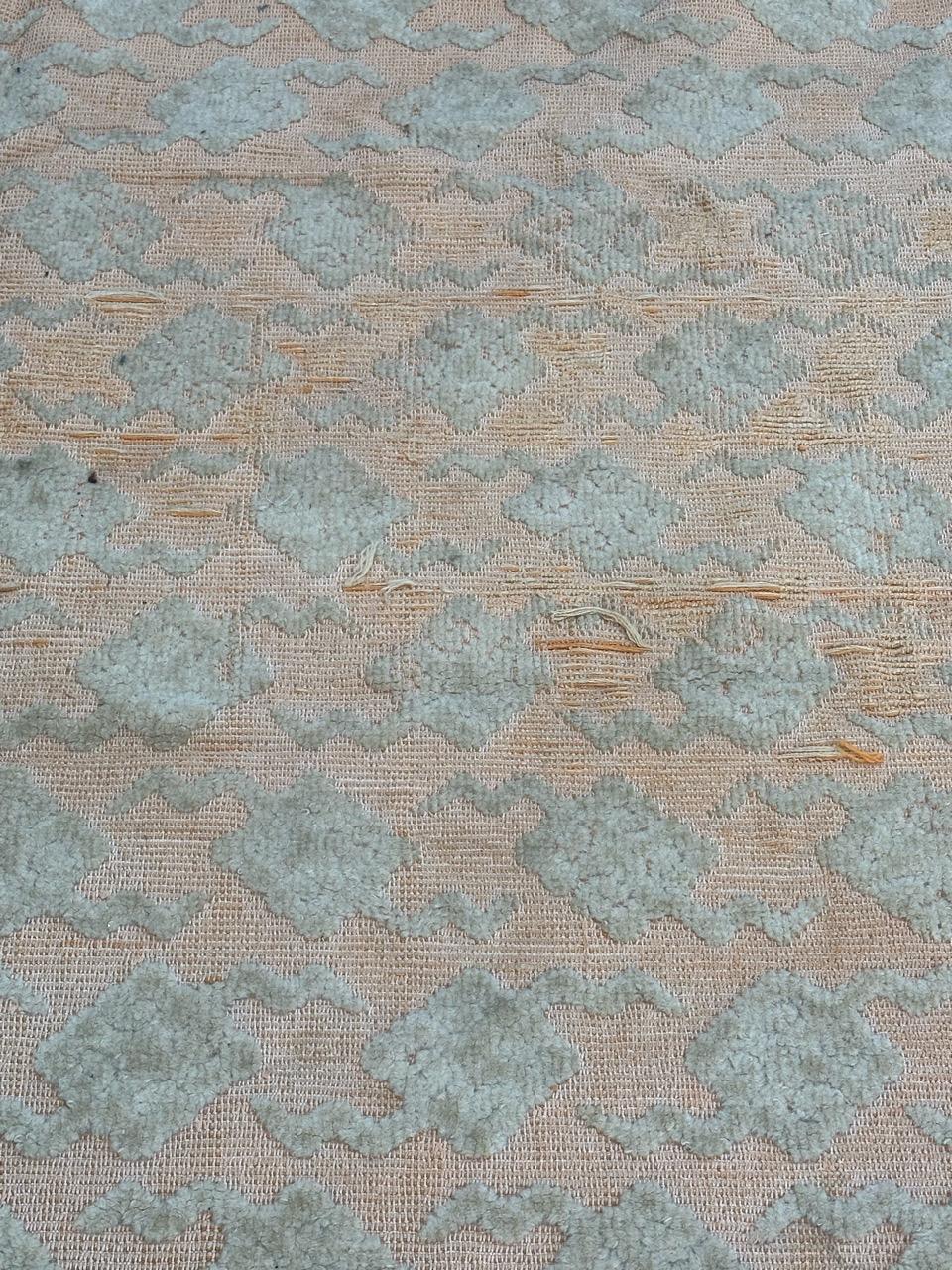 Large mid century French Cogolin rug For Sale 3