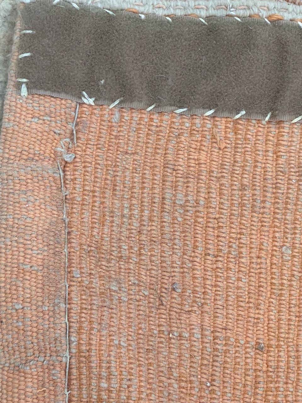 Large mid century French Cogolin rug For Sale 13