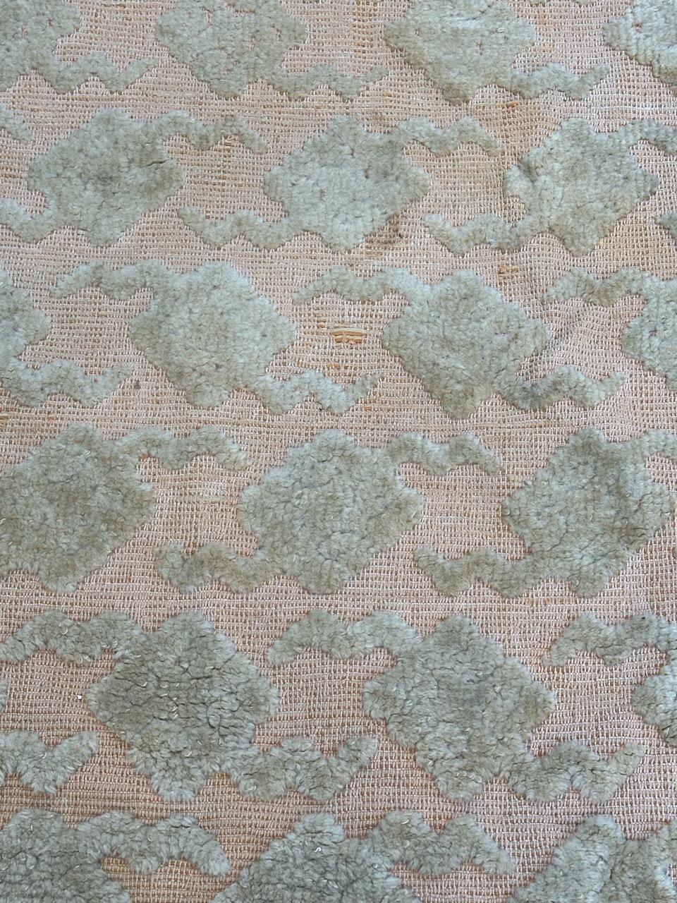 Large mid century French Cogolin rug In Fair Condition For Sale In Saint Ouen, FR