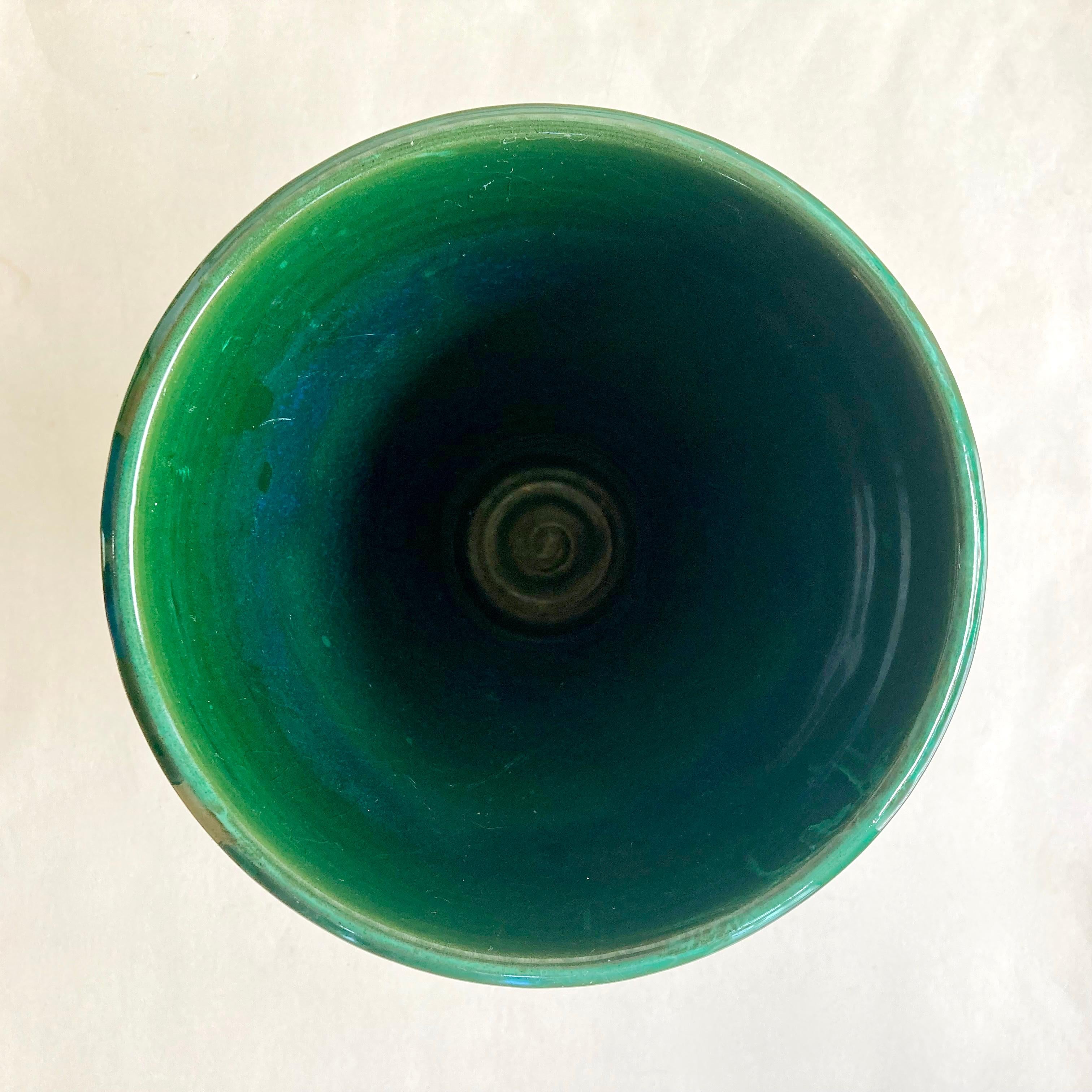 Grande vaso in gres francese di metà secolo firmato da Jean Austruy (1910-2012) in vendita 4