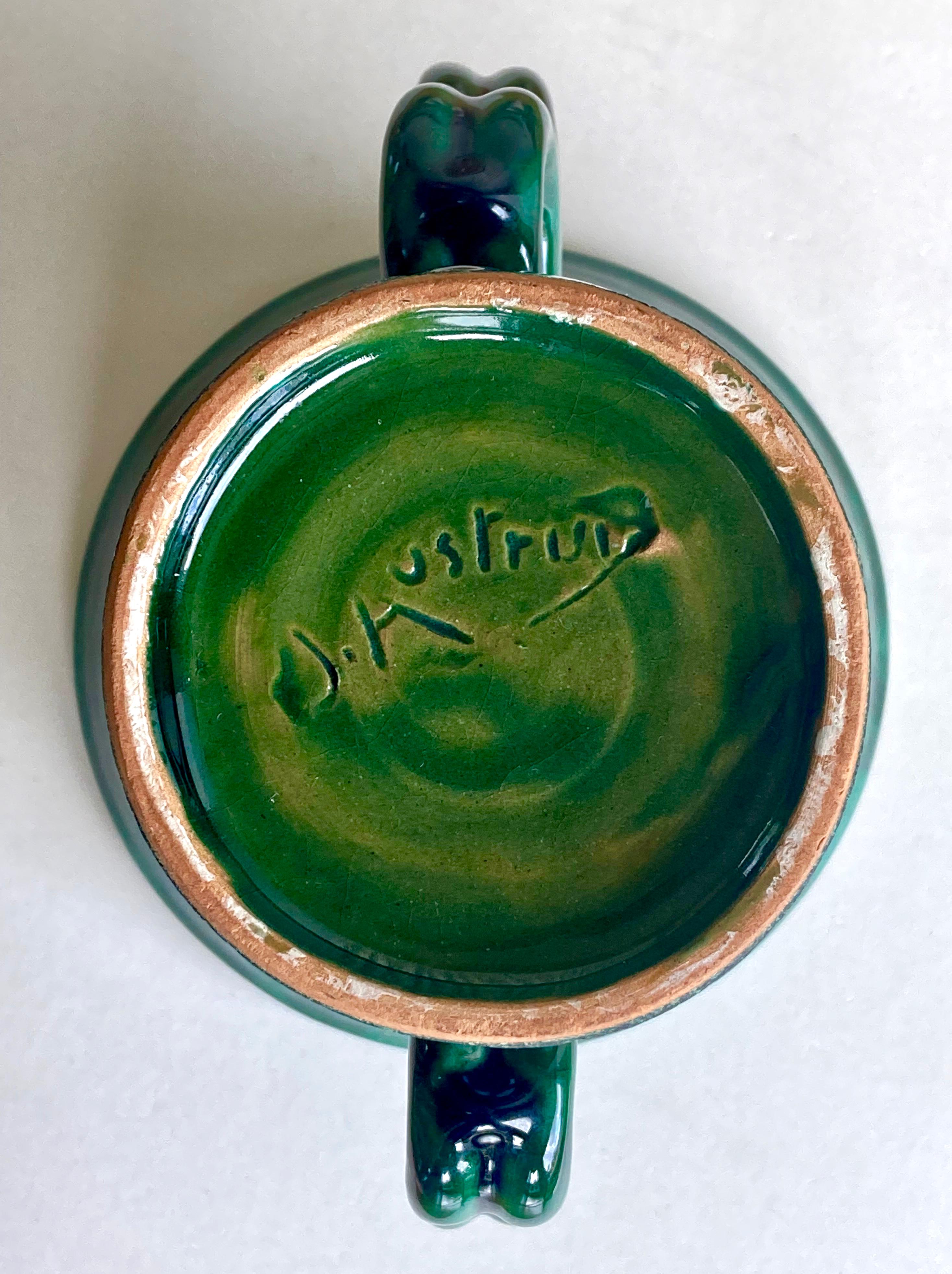 Francese Grande vaso in gres francese di metà secolo firmato da Jean Austruy (1910-2012) in vendita
