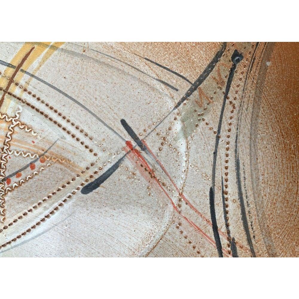 Large Mid-Century German Ceramic Fish Plate, 1960s For Sale 6