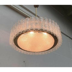 Large Mid-Century German Chandelier from Doria Leuchten, 1960s