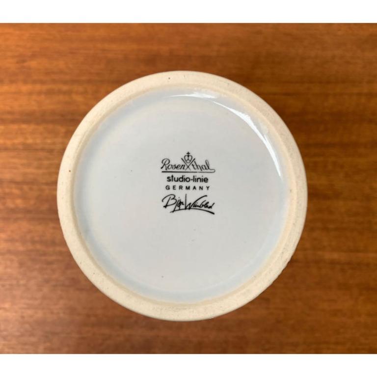 Grande vaso Flora tedesco di metà secolo di Bjørn Wiinblad per Rosenthal, anni '60 in vendita 3