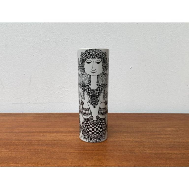 Tedesco Grande vaso Flora tedesco di metà secolo di Bjørn Wiinblad per Rosenthal, anni '60 in vendita