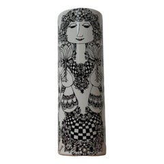 Large Mid-Century German Flora Vase by Bjørn Wiinblad for Rosenthal, 1960s
