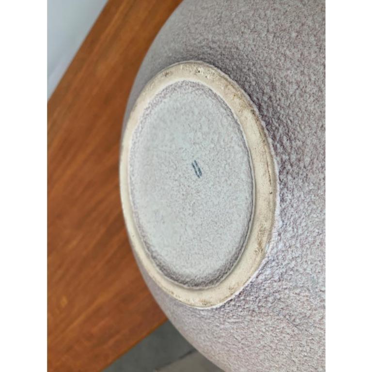 Grande vaso in ceramica tedesca di metà secolo con ornamento a gru di Cortendorf, anni '60 in vendita 3