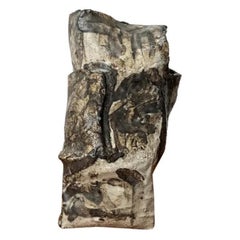 Large Mid-Century German Studio Pottery Brutalist Sculptural Vase, 1960s