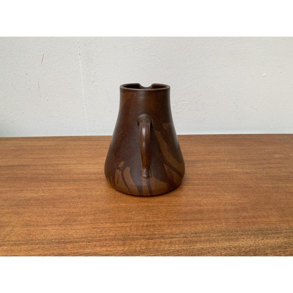 Mid-Century moderno Grande vaso di metà secolo in Studio Pottery tedesco di Heinz Theo Dietz, anni '60 in vendita