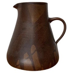 Vintage Large Mid-Century German Studio Pottery Carafe Vase from Heinz Theo Dietz, 1960s