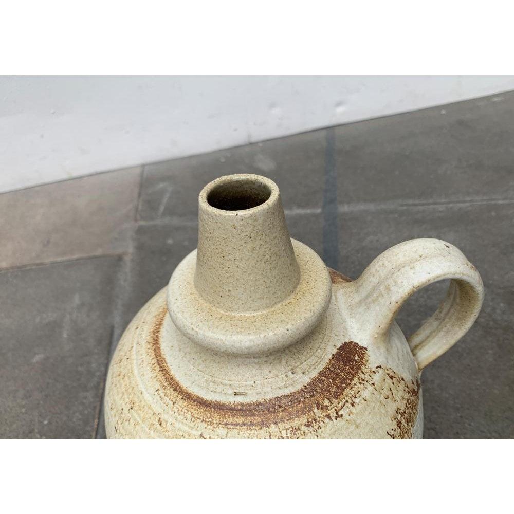 Grand vase de sol en Studio Pottery allemand du milieu du siècle de Rudi Stahl, années 1960 en vente 1