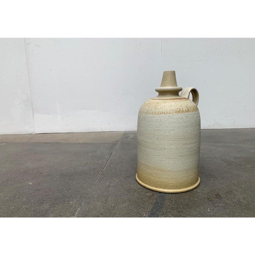 Grand vase de sol en Studio Pottery allemand du milieu du siècle de Rudi Stahl, années 1960 en vente 2