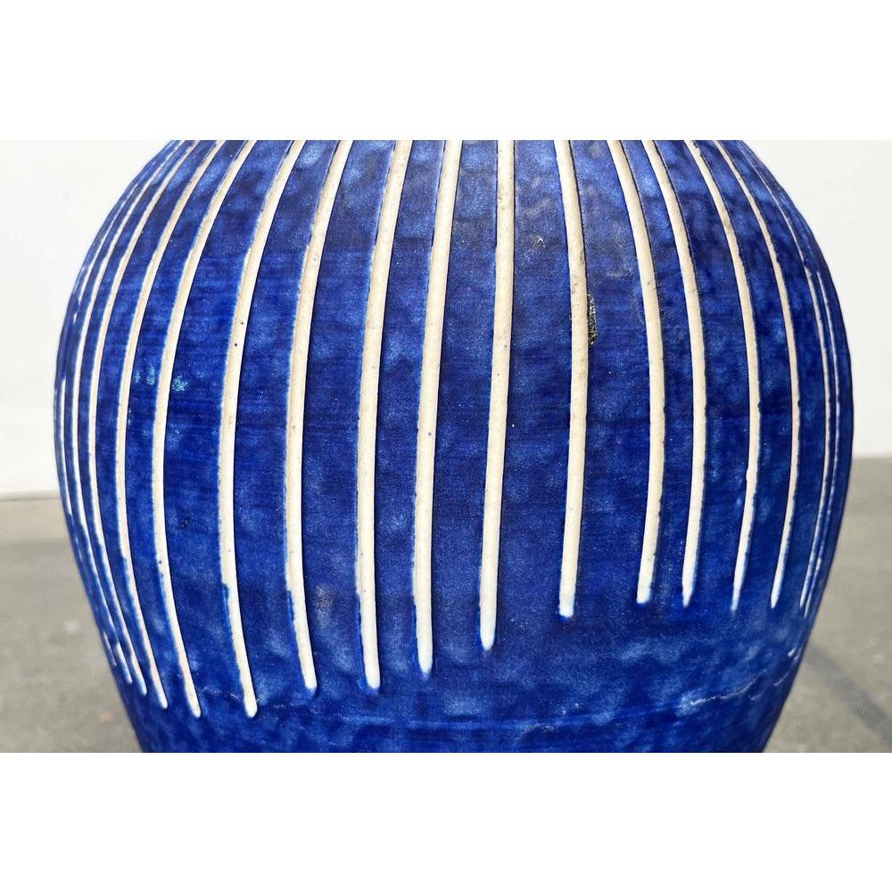 Große deutsche Studio-Keramik-Stehlampe aus der Mitte des Jahrhunderts, 1960er Jahre im Angebot 9
