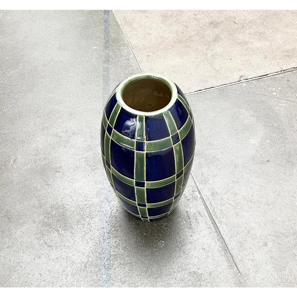 Tedesco Grande vaso da terra di metà secolo in Studio Pottery tedesco, anni '60 in vendita