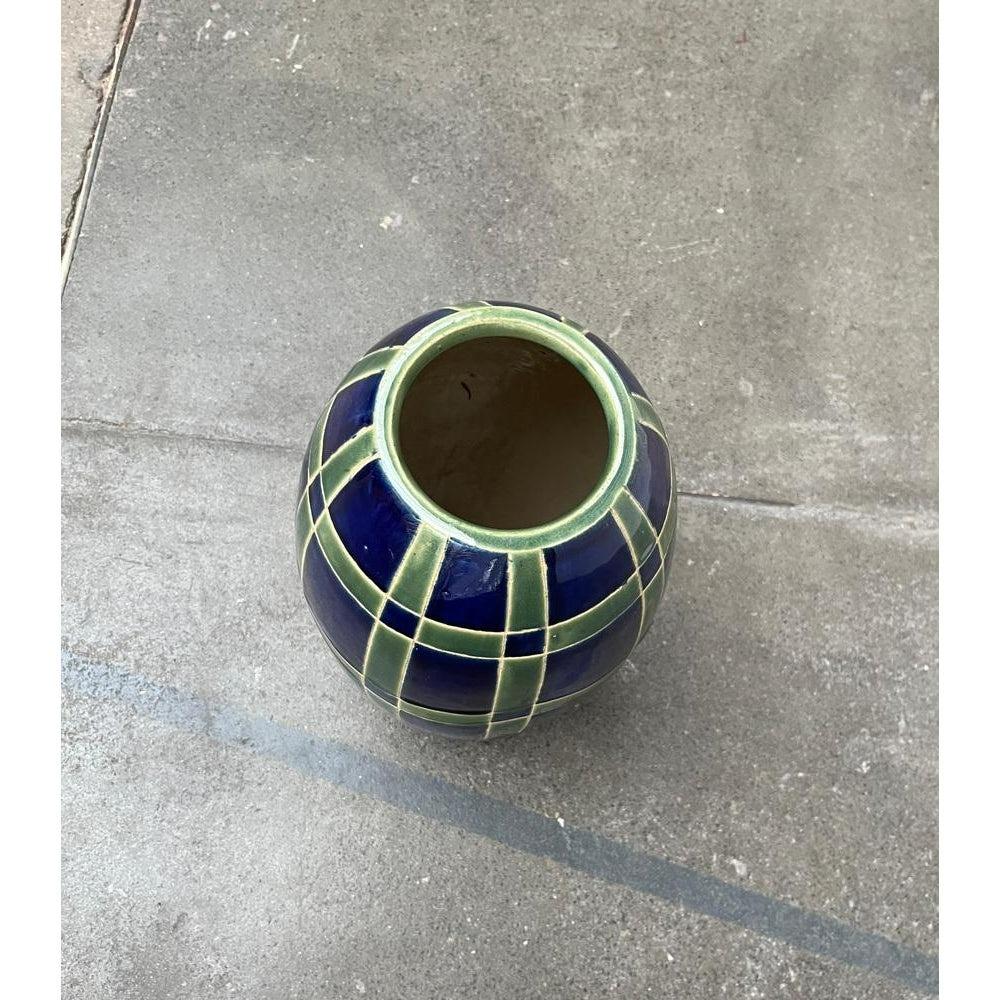 Ceramica Grande vaso da terra di metà secolo in Studio Pottery tedesco, anni '60 in vendita