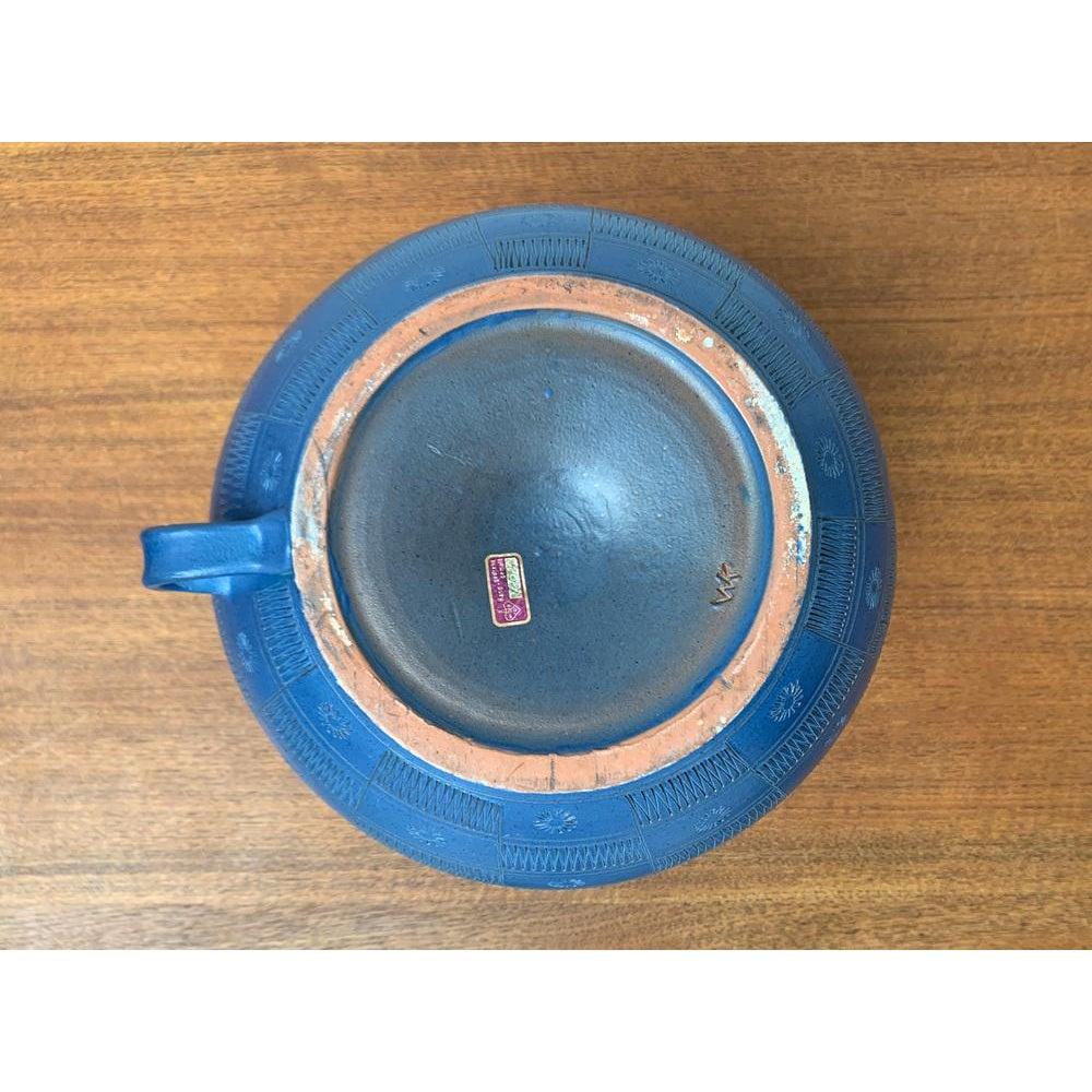 Grande vaso da terra di metà secolo in Studio Pottery tedesco di Wilhelm Kagel, anni '60 in vendita 3