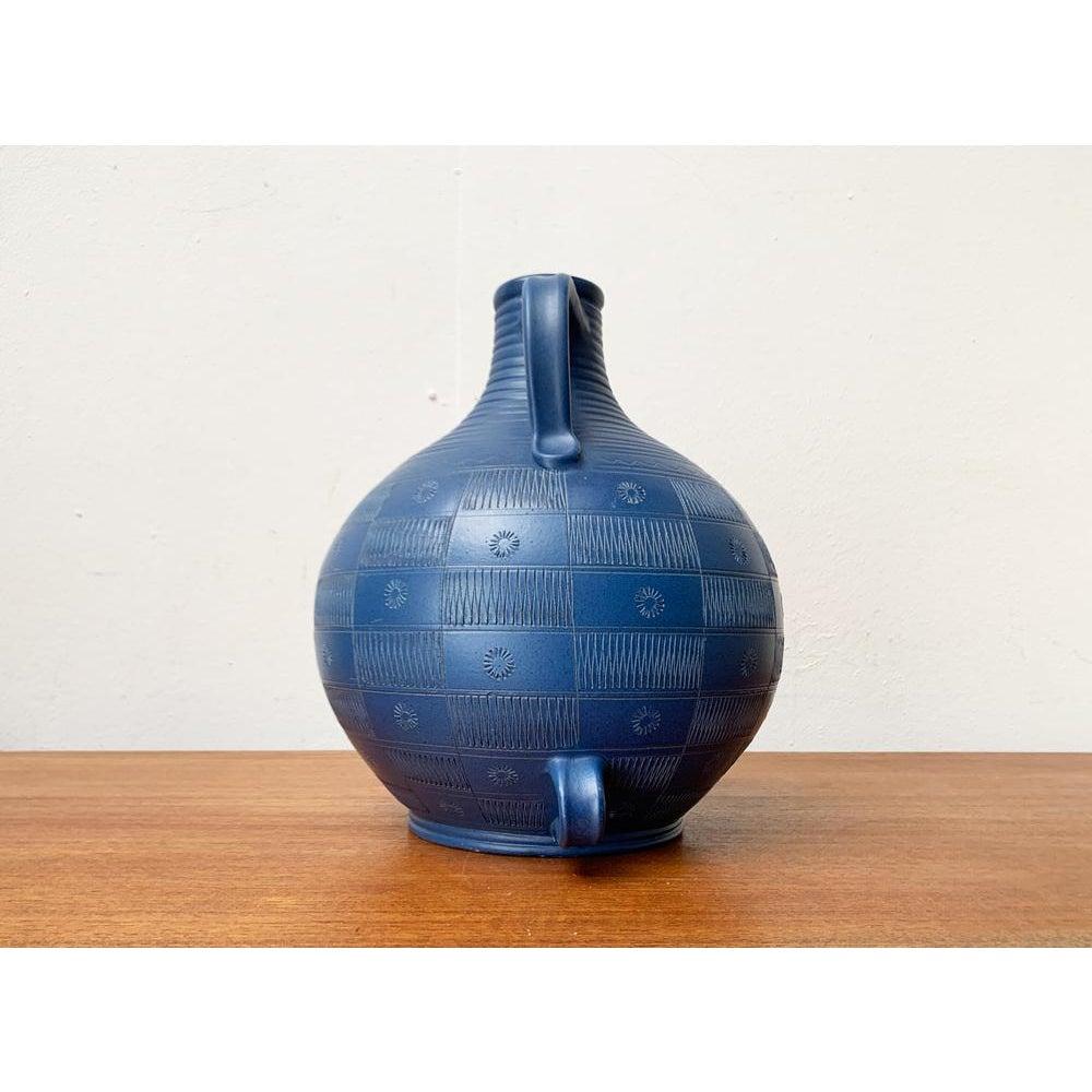Grande vaso da terra di metà secolo in Studio Pottery tedesco di Wilhelm Kagel, anni '60 in vendita 5